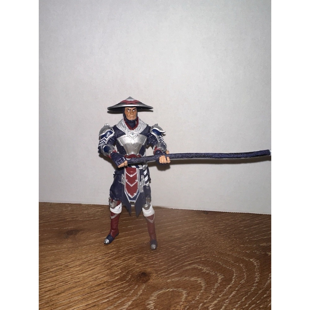 Mortal Kombat RAIDEN Action Figure W/STAFF WEAPON MK11 MCFARLANE TOYS - Picture 2 of 6
